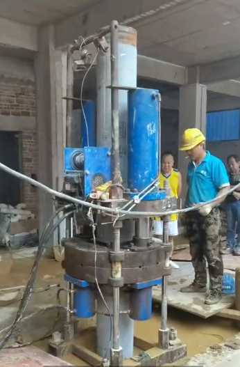 泰安宁阳县静压桩加固