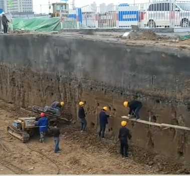 泰安宁阳县土钉墙支护