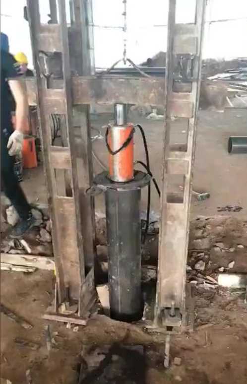泰安宁阳县钢管桩加固